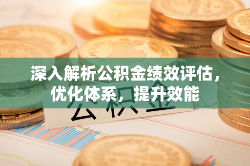卓溪深入解析公积金绩效评估，优化体系，提升效能