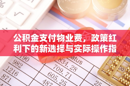 卓溪公积金支付物业费，政策红利下的新选择与实际操作指南