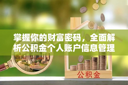 卓溪掌握你的财富密码，全面解析公积金个人账户信息管理