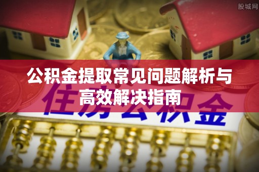 卓溪公积金提取常见问题解析与高效解决指南
