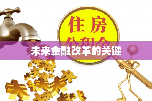 卓溪未来金融改革的关键