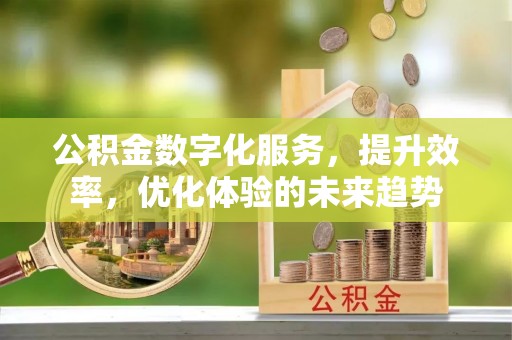 卓溪公积金数字化服务，提升效率，优化体验的未来趋势