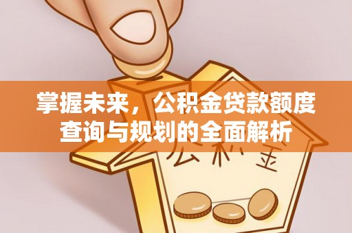 卓溪掌握未来，公积金贷款额度查询与规划的全面解析